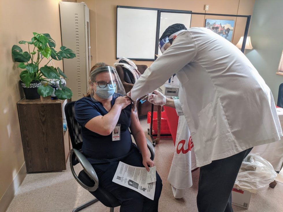 Vaccines for Staff and Residents Clatsop Care Center Health District