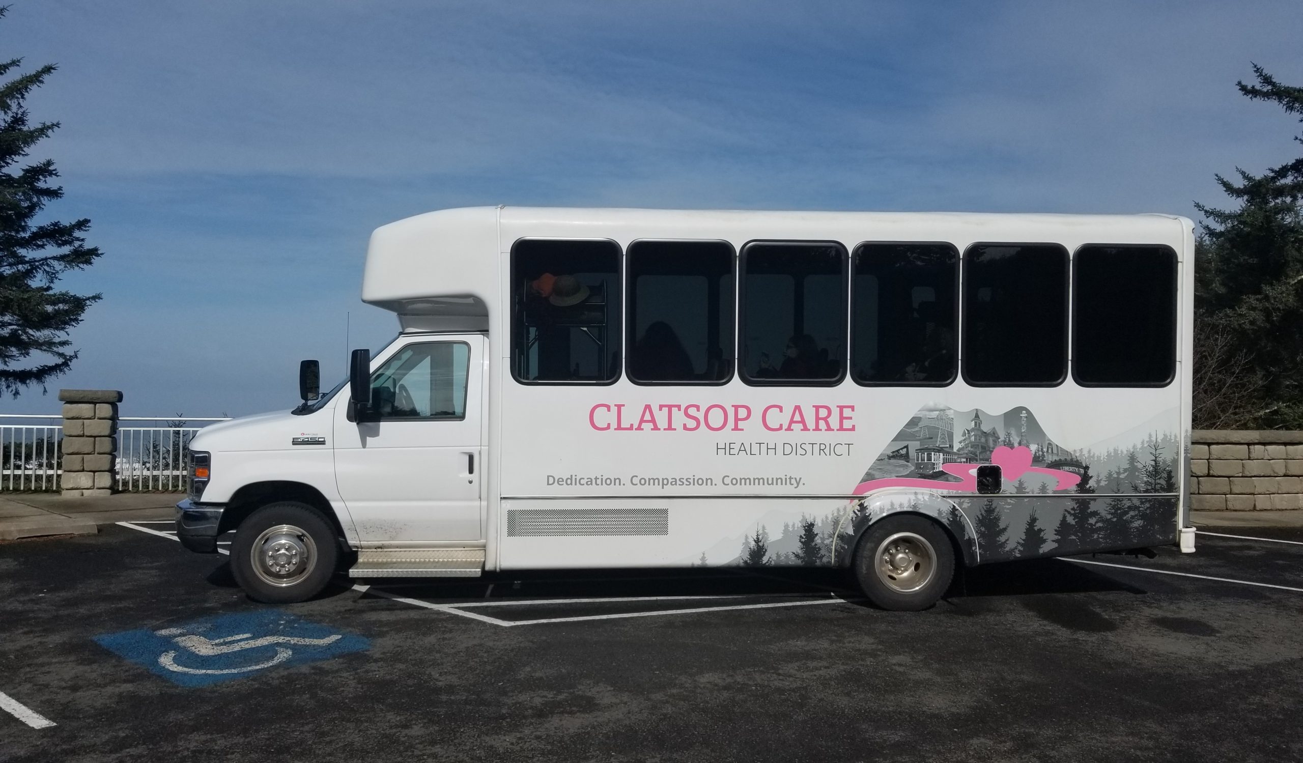 Clatsop Care Center bus