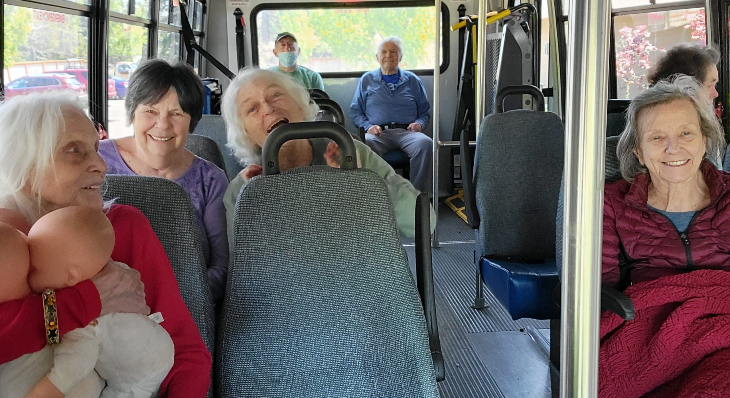 Clatsop Care Memory Community bus